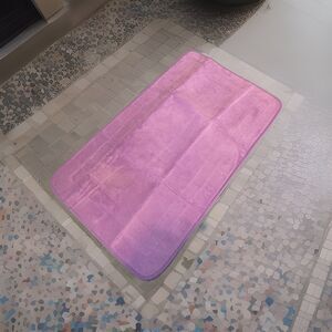 Brand New Light Purple Lavender Bath Mat Bathroom Accessories